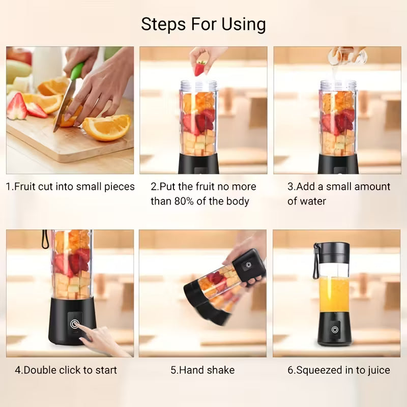 USB Rechargeable Juicer Blender