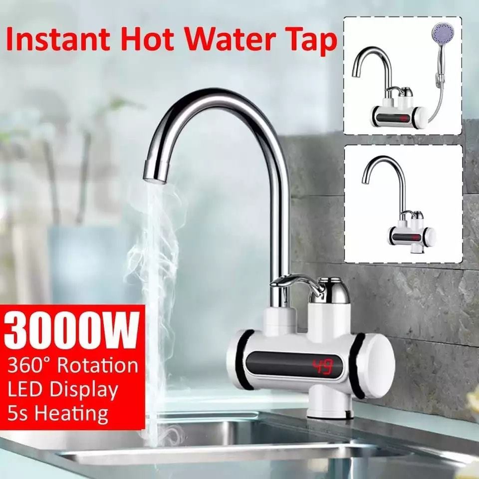 Instant Electric Water Heater Tap 3-5 Seconds Fast Heating