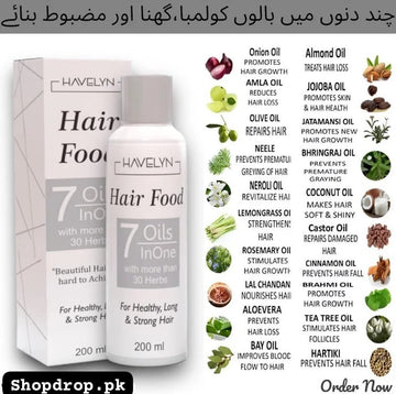 HAIR FOOD OIL & Shampoo (Guaranteed Result)