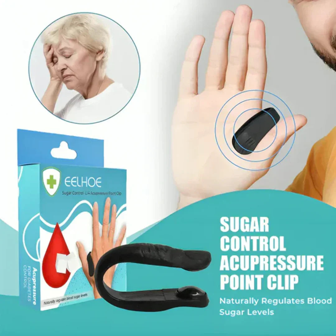 Magnetic Sugar Control LI4 Acupressure Point Clip