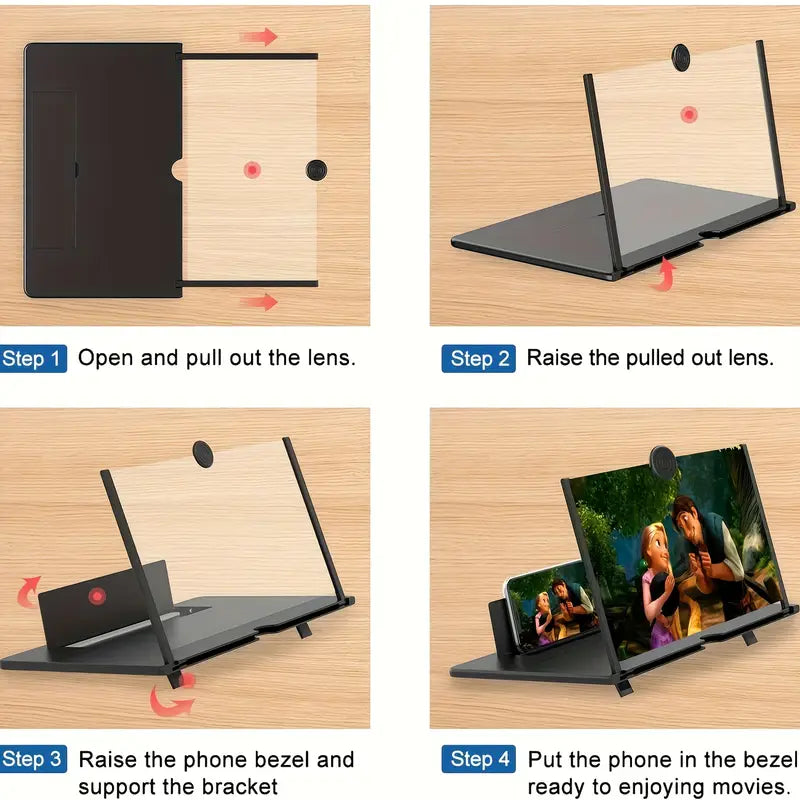 12-inch 3D Phone Screen