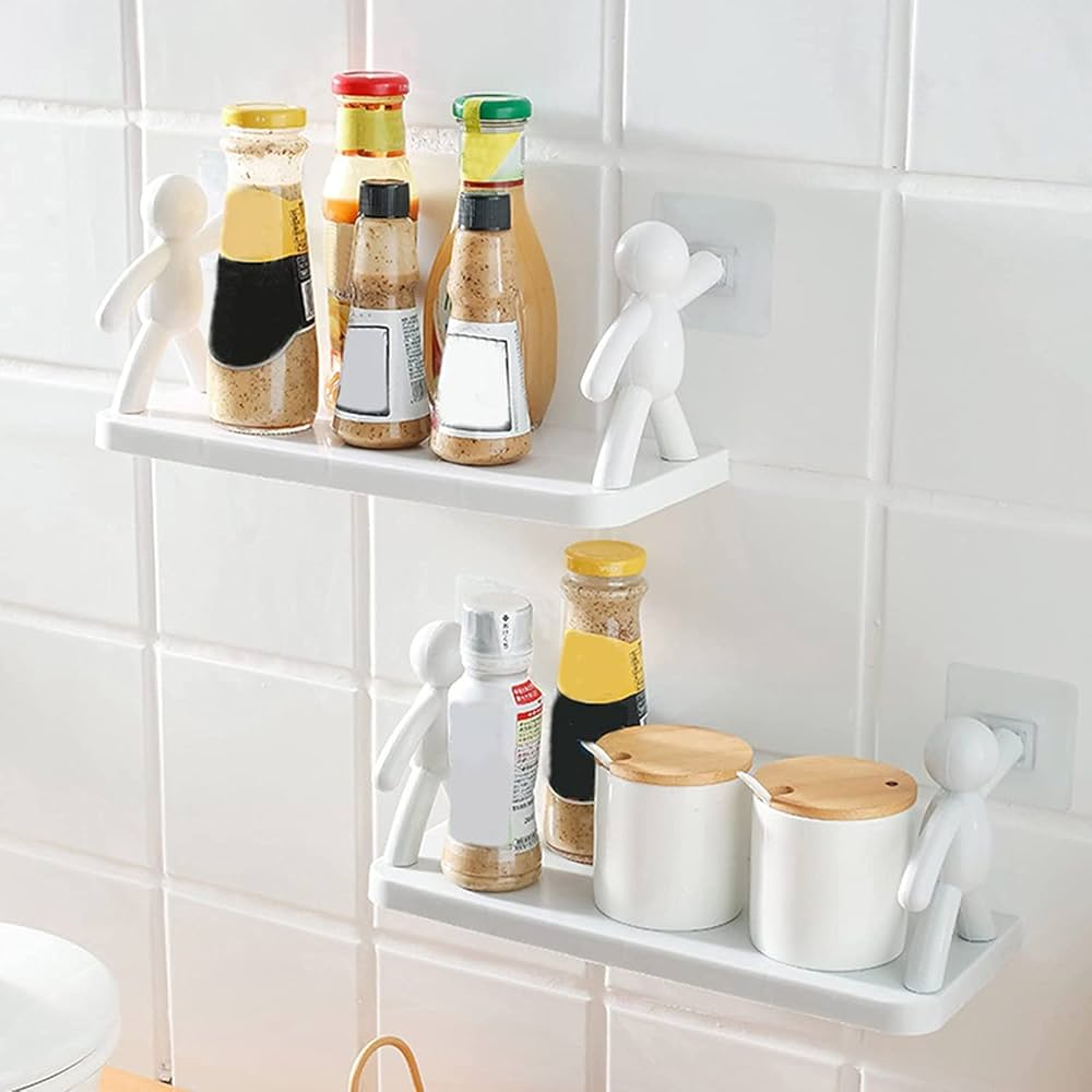 Self Adhesive Buddy Wall Shelf (Buy One Get One Free)