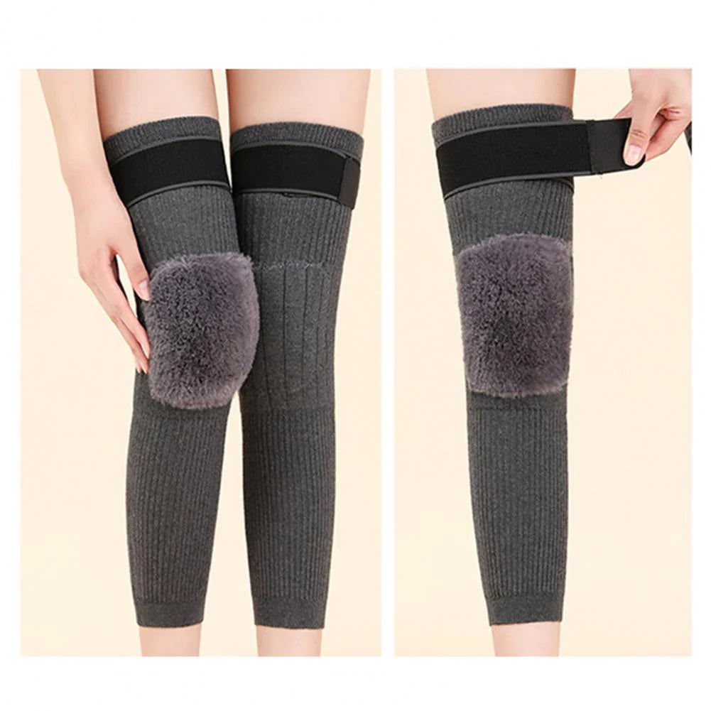 2 Pcs Wool Knee Warmers (Imported Quality)