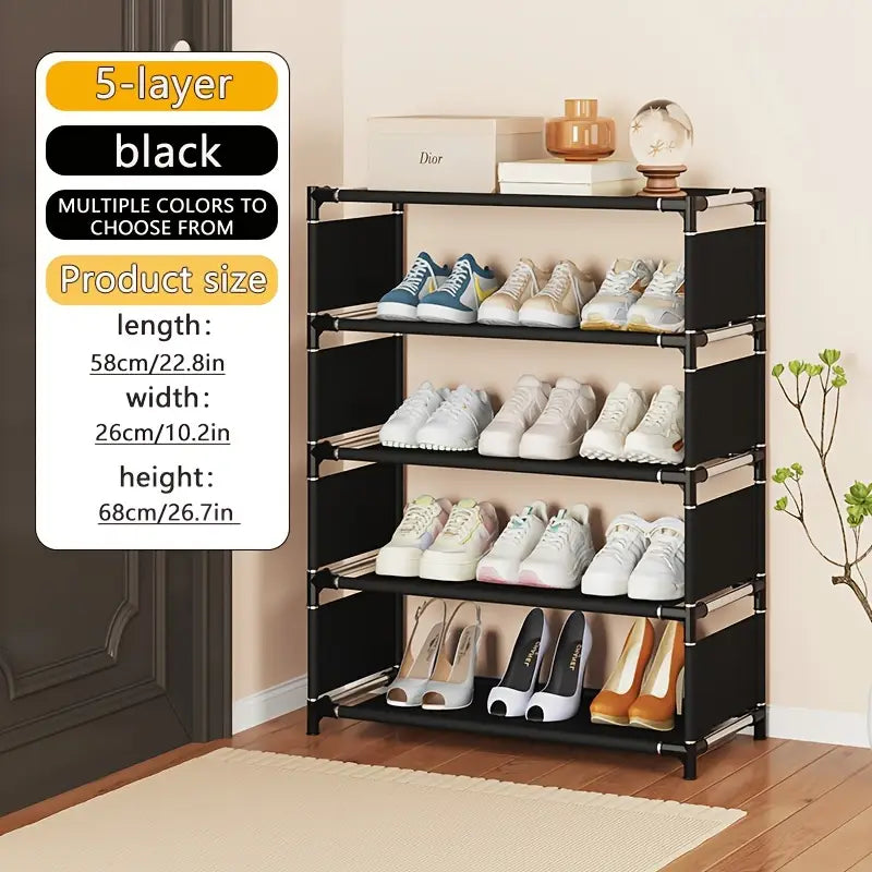4 , 5 , 6 & 8 Layer Heavy Quality Shoe Rack