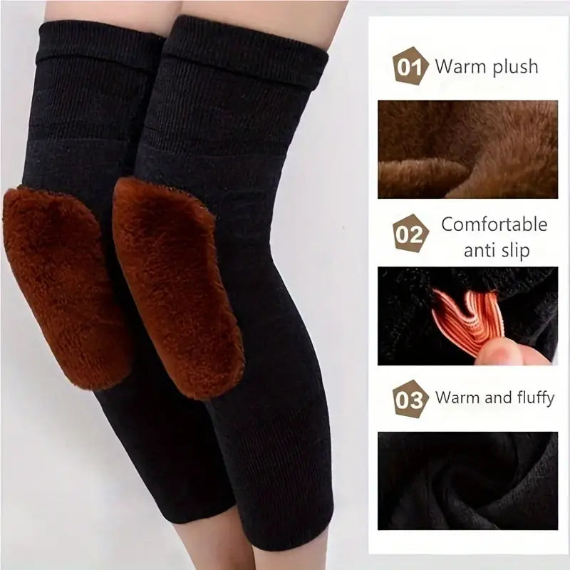2 Pcs Leg Warmers With Belt Adjustable for Men & Women