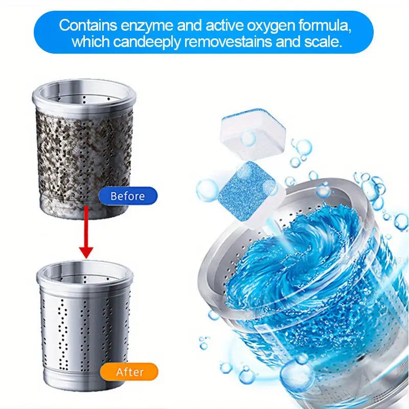12 Pcs Washing Tank Cleaner