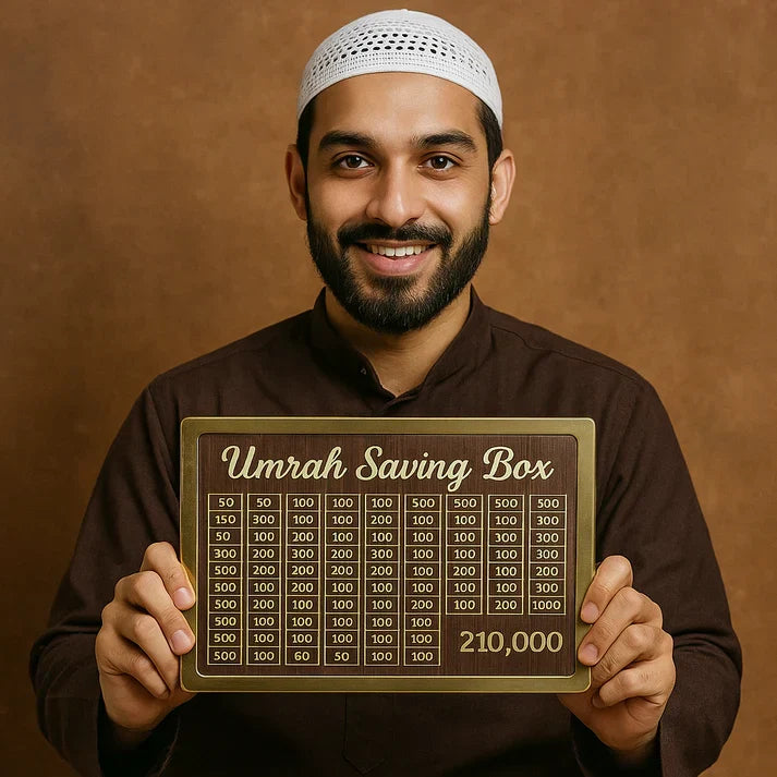 🕋 Umrah Saving Box (Buy 1 Get 1 Free)🕋
