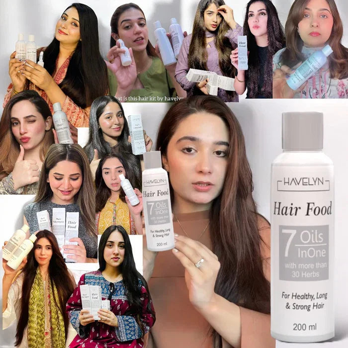 HAIR FOOD OIL & Shampoo (Guaranteed Result)