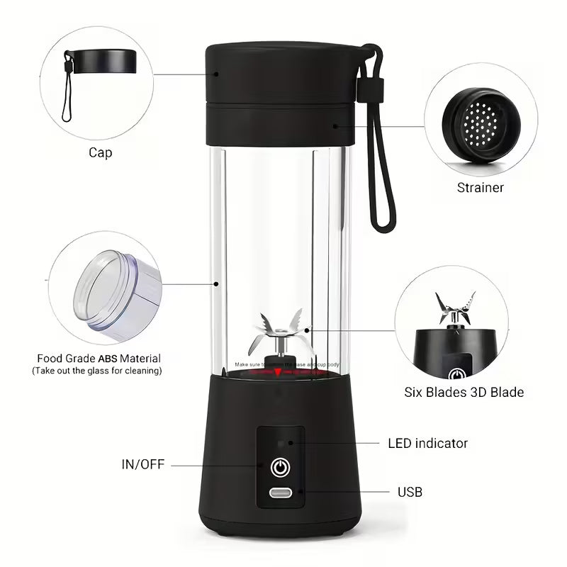 USB Rechargeable Juicer Blender
