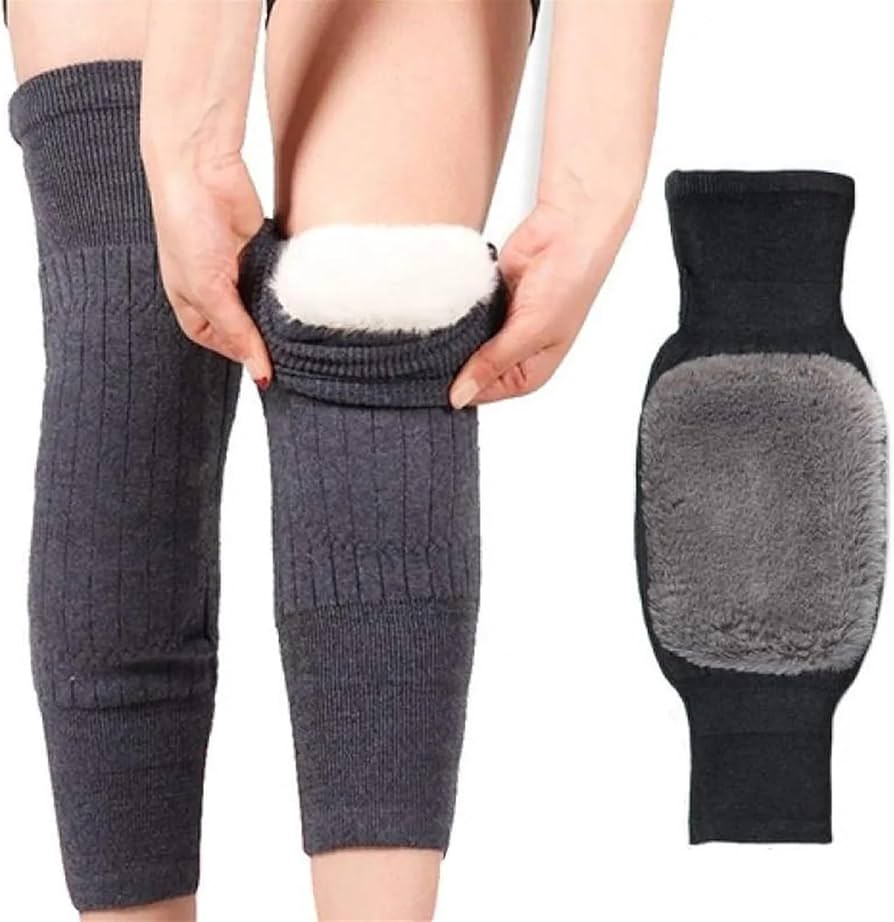 2 Pcs Wool Knee Warmers (Imported Quality)