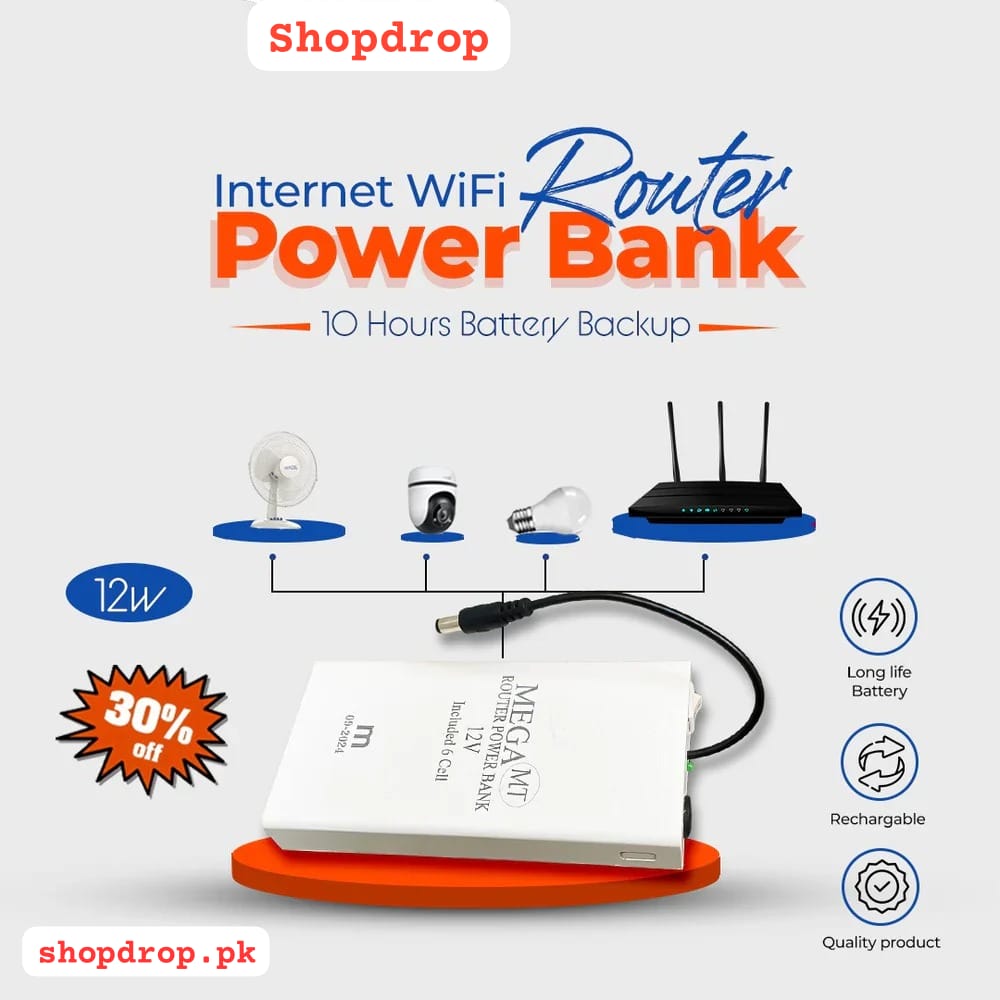 WiFi Router Power Bank (6 Month Warranty)