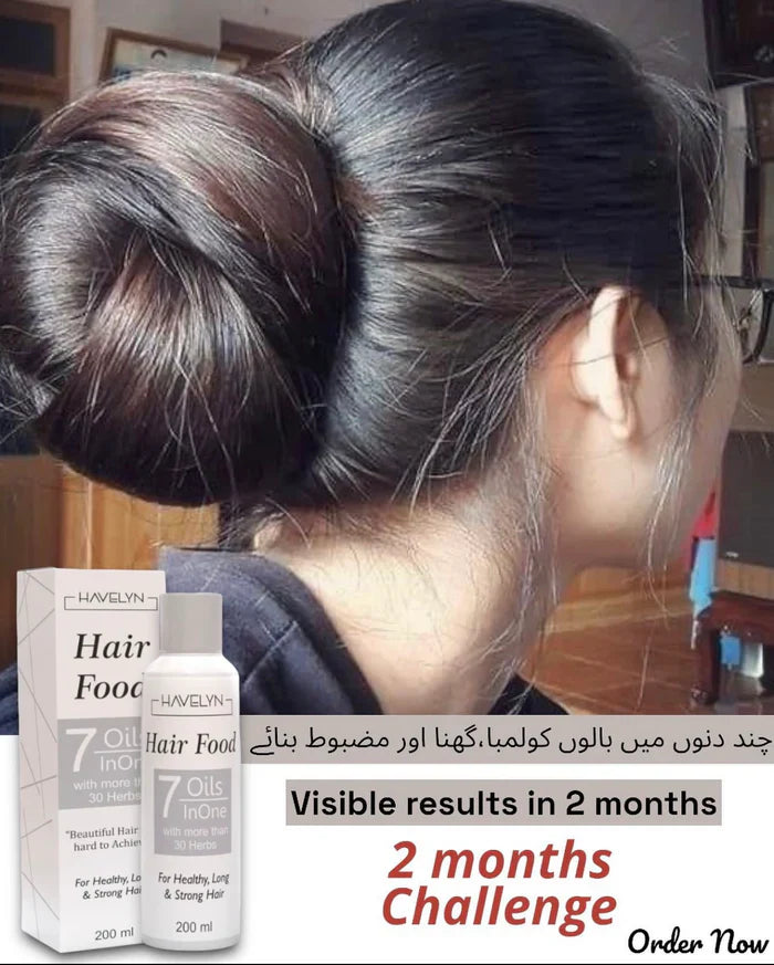 HAIR FOOD OIL & Shampoo (Guaranteed Result)
