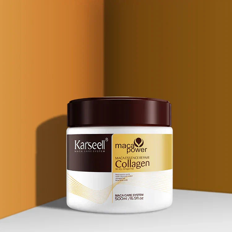 KVN Collagen Hair Treatment Mask For Dry Damaged & All Hair Types - 500ml