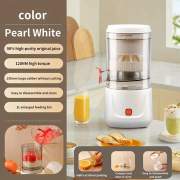 2 IN 1 Rechargeable & Electric Citrus Juicer (Heavy Quality)