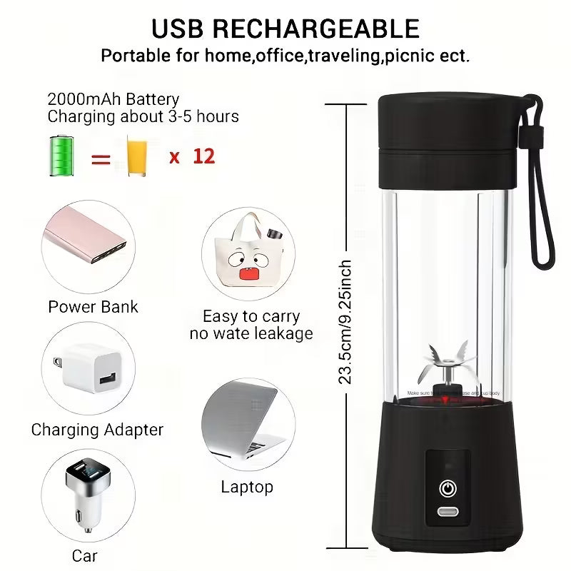 USB Rechargeable Juicer Blender