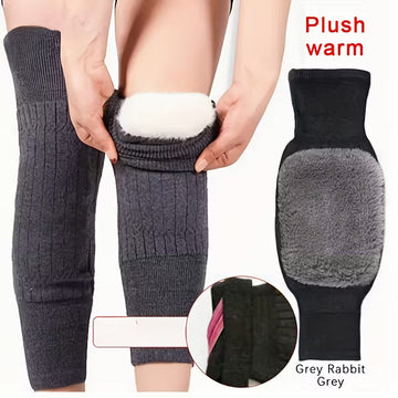 2 Pcs Knee Warmers With Belt Adjustable for Men & Women